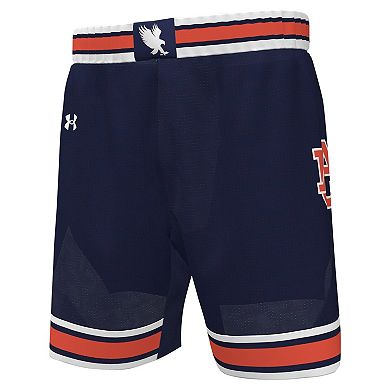 Men's Under Armour Navy Auburn Tigers Replica Basketball Shorts