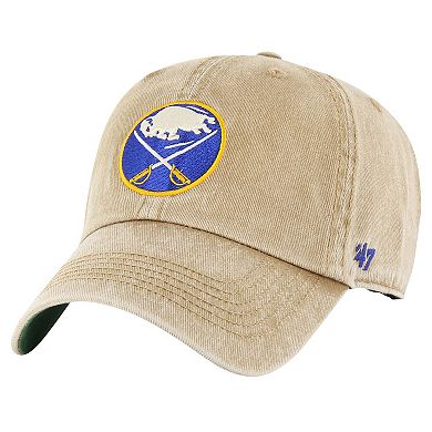 Men's '47 Khaki Buffalo Sabres Earldor Clean Up Adjustable Hat