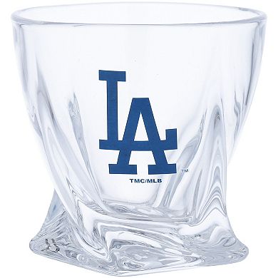Los Angeles Dodgers 11oz. Logo Curved Rocks Glass