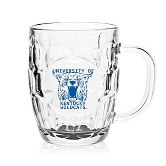 Kentucky Wildcats 20oz. Dimpled Glass Mug