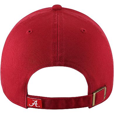 Women's '47 Crimson Alabama Crimson Tide Sidney Clean Up Adjustable Hat