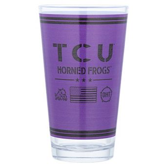 TCU Horned Frogs 16oz. OHT Military Appreciation Pint Glass