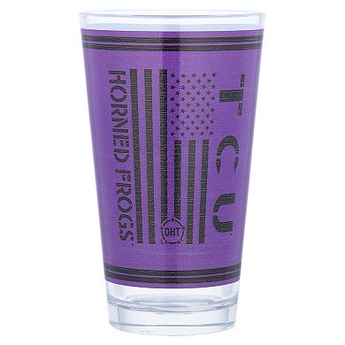 TCU Horned Frogs 16oz. OHT Military Appreciation Pint Glass