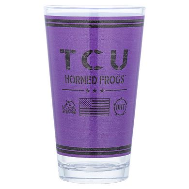 TCU Horned Frogs 16oz. OHT Military Appreciation Pint Glass
