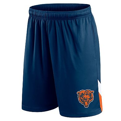 Men's Fanatics Branded Navy Chicago Bears Slice Shorts