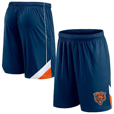 Men's Fanatics Branded Navy Chicago Bears Slice Shorts