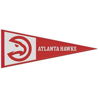 "WinCraft Atlanta Hawks 13"" x 32"" Wool Primary Logo Pennant"