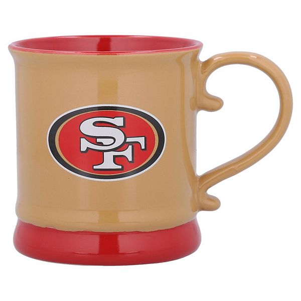 The Memory Company San Francisco 49ers 16oz. Fluted Mug with Swirl Handle