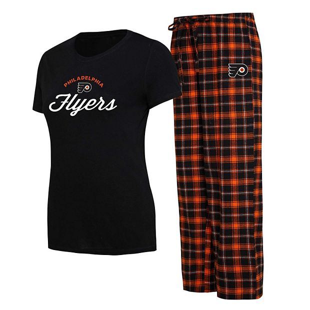 Orange and black online pajama pants