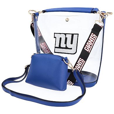 Cuce New York Giants RhinestoneÂ Clear Purse