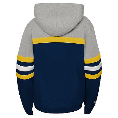 Youth Mitchell & Ness Navy Michigan Wolverines Head Coach Hoodie