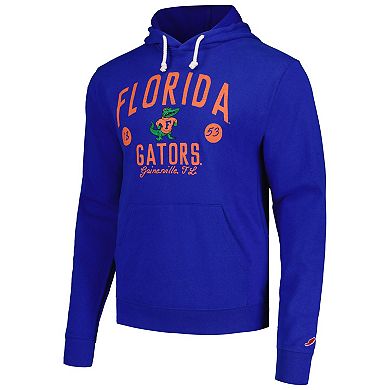 Men's League Collegiate Wear  Royal Florida Gators Bendy Arch Essential Pullover Hoodie