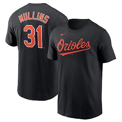Men's Nike Cedric Mullins Black Baltimore Orioles Player Name & Number T-Shirt
