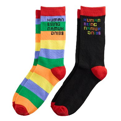 Ph By The Phluid Project 2-pk. Pride Month Crew Socks