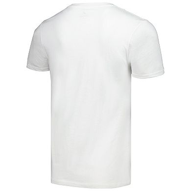Men's League Collegiate Wear White Florida State Seminoles Smiley All American T-Shirt