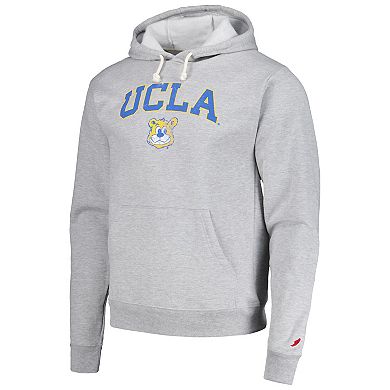 Men's League Collegiate Wear Heather Gray UCLA Bruins Tall Arch Essential Pullover Hoodie