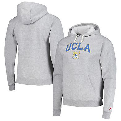 Men's League Collegiate Wear Heather Gray UCLA Bruins Tall Arch Essential Pullover Hoodie