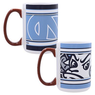 North Carolina Tar Heels 15oz. Home & Away 2-Pack Mug Set