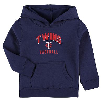 Toddler Navy/Gray Minnesota Twins Play-By-Play Pullover Fleece Hoodie & Pants Set
