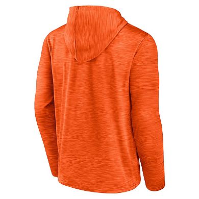Men's Fanatics Branded Heather Orange Philadelphia Flyers Close Shave Pullover Hoodie