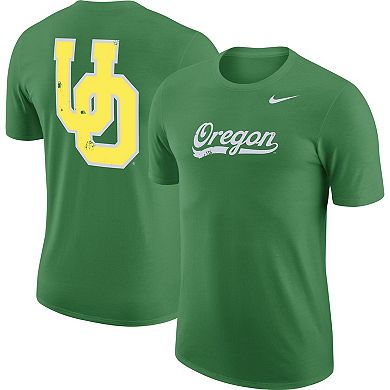 Men's Nike Green Oregon Ducks 2-Hit Vault Performance T-Shirt