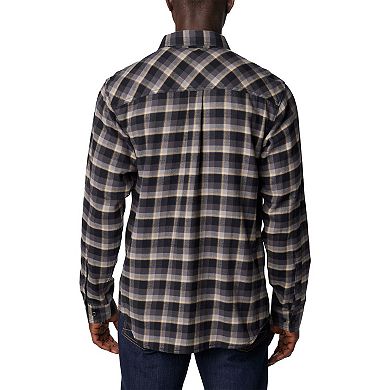 Columbia Black Purdue Boilermakers Flare Gun Flannel Long Sleeve Shirt