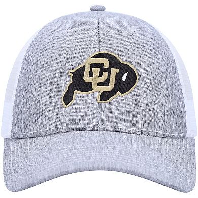 Men's Ahead Charcoal/White Colorado Buffaloes Brant Trucker Adjustable Hat