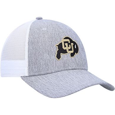Men's Ahead Charcoal/White Colorado Buffaloes Brant Trucker Adjustable Hat