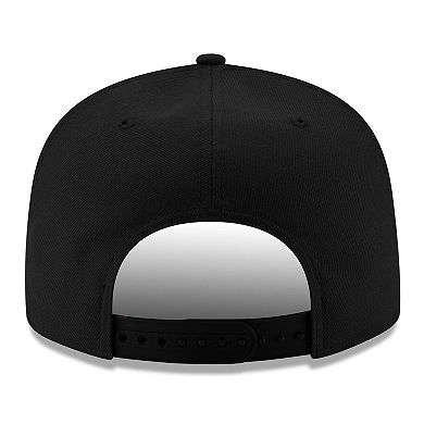 Men's New Era Black Seattle Sounders FC Core 9FIFTY Snapback Hat