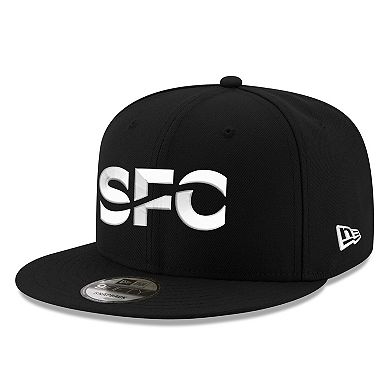 Men's New Era Black Seattle Sounders FC Core 9FIFTY Snapback Hat