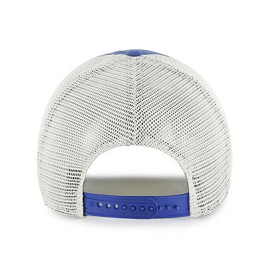 Men's '47 Royal Golden State Warriors Five Point Patch Clean Up Adjustable Hat