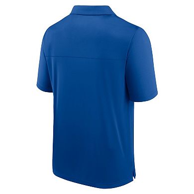 Men's Fanatics Branded Royal New York Islanders Left Side Block Polo