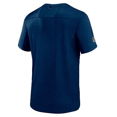 Men's Fanatics Branded Deep Sea Blue Seattle Kraken Authentic Pro Performance T-Shirt