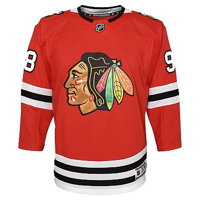 Youth Connor Bedard Red Chicago Blackhawks Home Premier Player Jersey