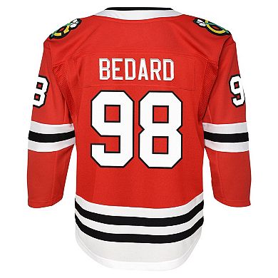 Youth Connor Bedard Red Chicago Blackhawks Home Premier Player Jersey