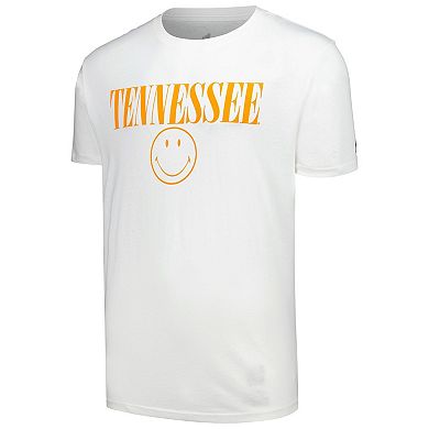 Men's League Collegiate Wear White Tennessee Volunteers Smiley All American T-Shirt