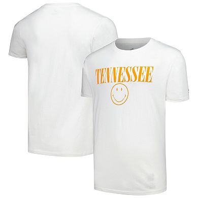 Men's League Collegiate Wear White Tennessee Volunteers Smiley All American T-Shirt