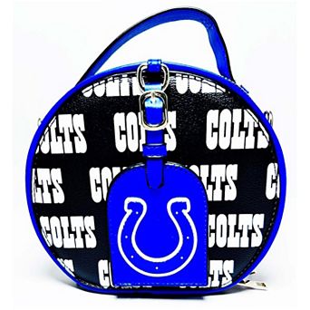 Cuce Black Indianapolis Colts Repeat Logo Round Bag