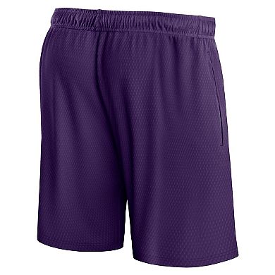 Men's Fanatics Branded Purple Phoenix Suns Post Up Mesh Shorts
