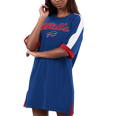 Women's G-III 4Her by Carl Banks Royal Buffalo Bills Flag Sneaker Dress