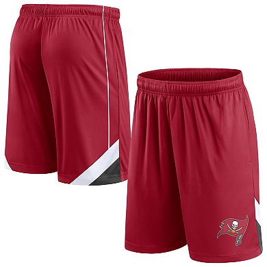 Men's Fanatics Branded Red Tampa Bay Buccaneers Slice Shorts
