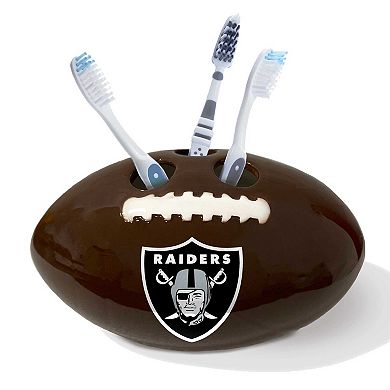 Pegasus Las Vegas Raiders Team Ball Toothbrush Holder
