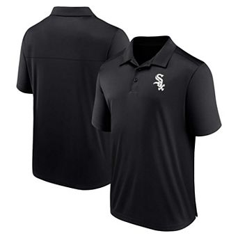 Men's Fanatics Branded Black Chicago White Sox Logo Polo
