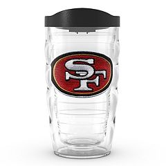 NFL San Francisco 49ers Rush 20 oz. Stainless Steel Insulated Tumbler with Slider Lid