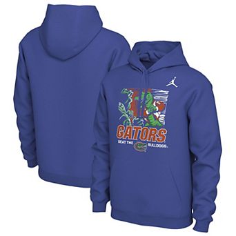 Men's Nike Royal Florida Gators FL/GA Rivalry Pullover Hoodie
