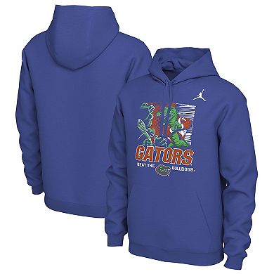 Men's Nike Royal Florida Gators FL/GA Rivalry Pullover Hoodie