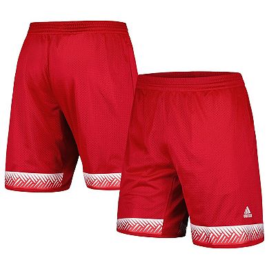 Men's adidas Scarlet Nebraska Huskers Swingman Replica Basketball Shorts
