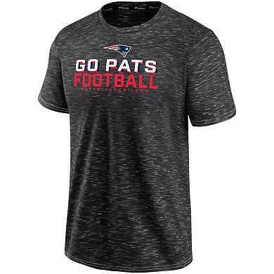 Men's Fanatics Branded Charcoal New England Patriots Component T-Shirt