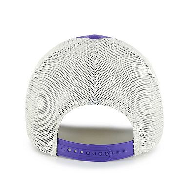 Men's '47 Purple Phoenix Suns Five Point Patch Clean Up Adjustable Hat