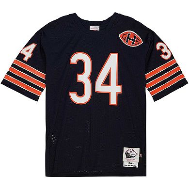Men's Mitchell & Ness Walter Payton Navy Chicago Bears 1983 Authentic Throwback Retired Player Jersey